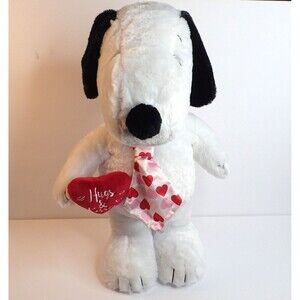 Peanuts Snoopy Large 21” Happy Valentine’s Day Plush Greeter Decoration Dandee